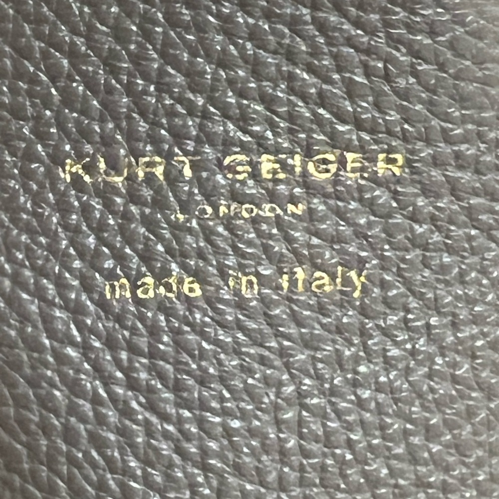 Kurt Geiger The Violet unstructured pebble gray leather large tote - Picture 5 of 11